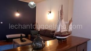 Loft en duplex avec vue sur plage et chenal à Dieppe