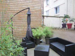 DIEPPE, location Studio avec terrasse à 1 rue de la plage et1 Linge de maison fourni et lit fait à Dieppe
