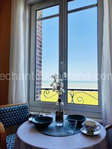 Les Pieds dans l'eau appartement vue mer à Dieppe